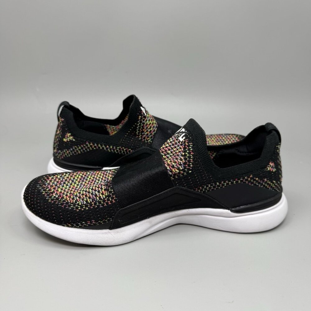APL Women's techloom bliss black rose gold white size 7 - Picture 2 of 8